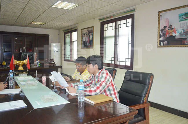 印度客戶(hù)來(lái)訪