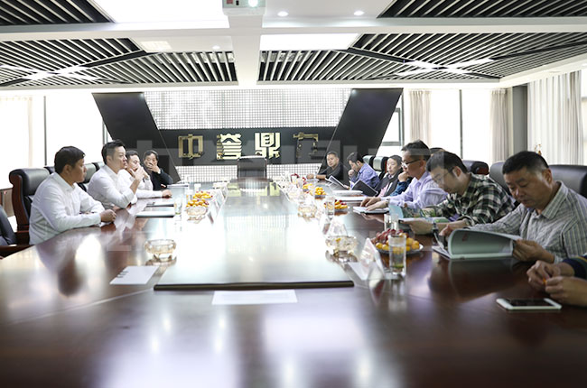 湖北城投集團(tuán)領(lǐng)導(dǎo)考察