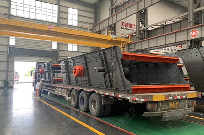 圓振動(dòng)篩發(fā)貨現(xiàn)場(chǎng)