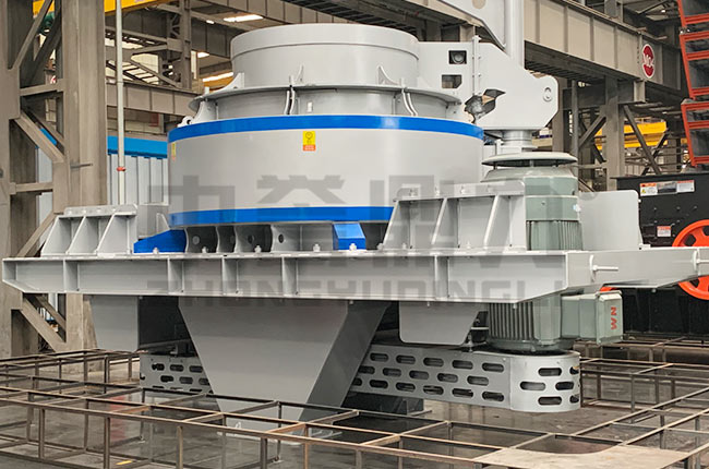 立軸沖擊式破碎機結構