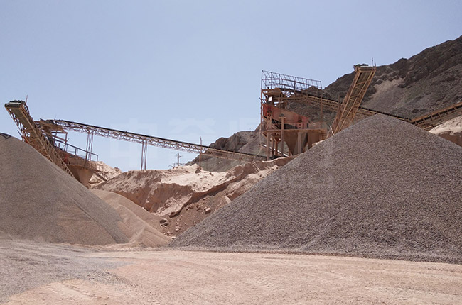 寧夏青銅峽時產800-1000噸石料生產線 寧夏青銅峽時產800-1000噸石料生產線