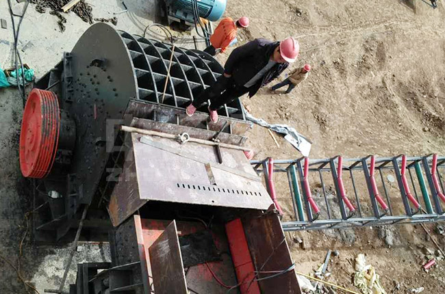 寧夏固原時產500噸石料生產線 寧夏固原時產500噸石料生產線