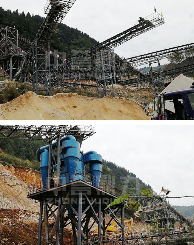 湖南張家界時產(chǎn)100噸機制砂生產(chǎn)線 湖南張家界時產(chǎn)100噸機制砂生產(chǎn)線
