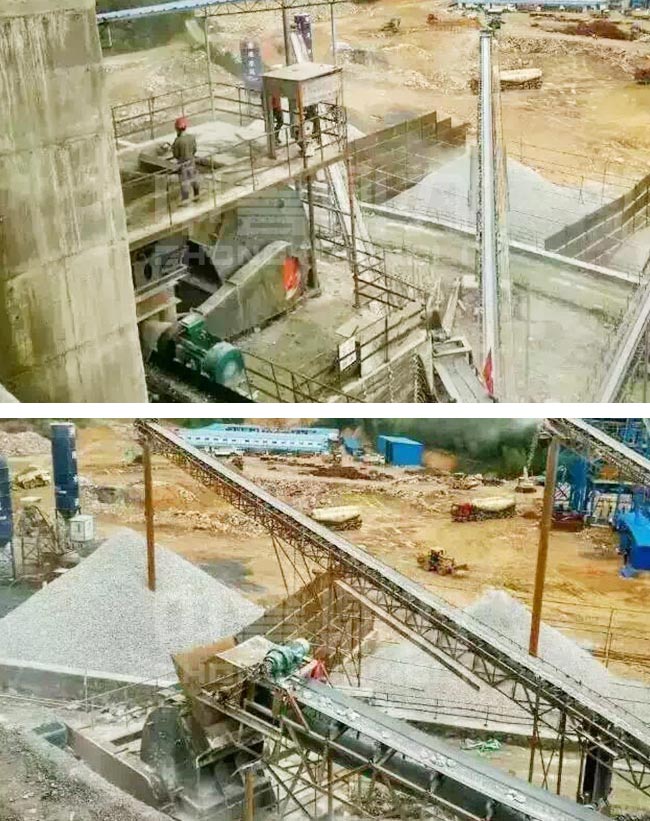 湖南郴州日產5000噸石子生產線 湖南郴州日產5000噸石子生產線