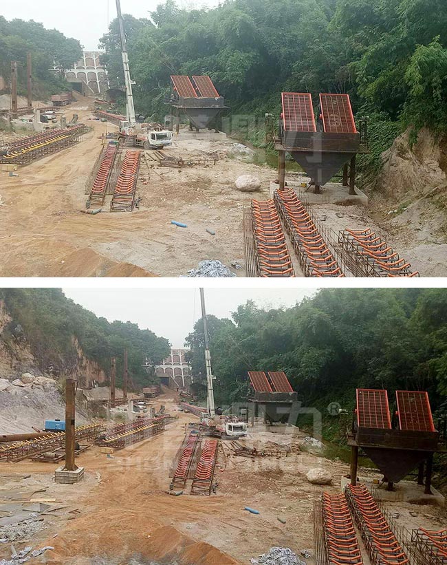 云南臨滄時產400噸石灰石砂石生產線 云南臨滄時產400噸石灰石砂石生產線