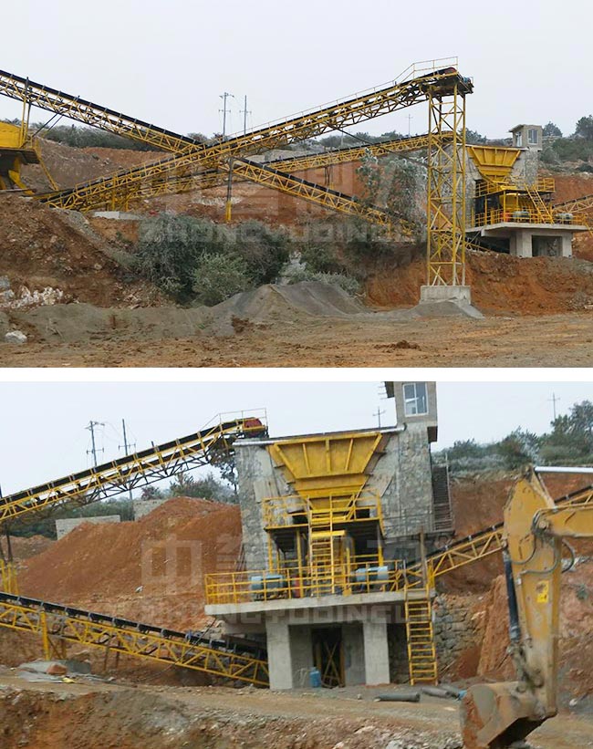 貴州省畢節市威寧縣時產300噸石子生產線 貴州省畢節市威寧縣時產300噸石子生產線