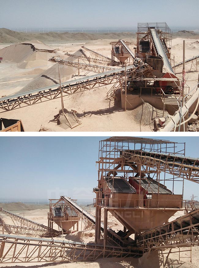 寧夏青銅峽時產800-1000噸石料生產線 寧夏青銅峽時產800-1000噸石料生產線