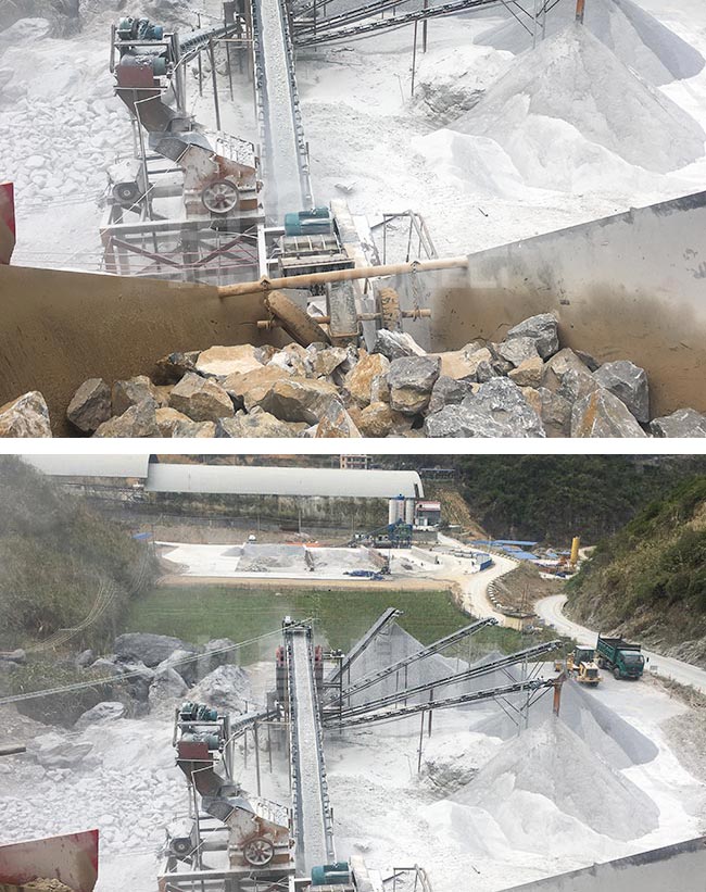 廣西南寧時產(chǎn)150噸石料生產(chǎn)線 廣西南寧時產(chǎn)150噸石料生產(chǎn)線