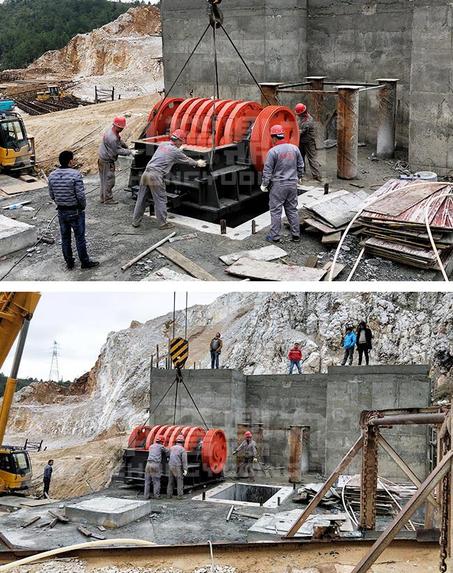 貴州省都勻市日產四千噸碎石生產線 貴州省都勻市日產四千噸碎石生產線