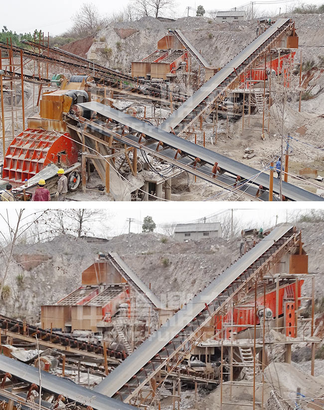 湖北大治市時產(chǎn)400噸白云石破碎生產(chǎn)線案例 005.jpg