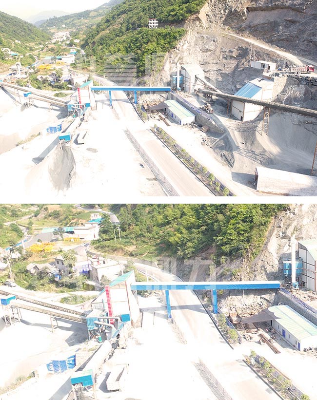 陜西省安康市玄武巖砂石料加工生產線 陜西省安康市玄武巖砂石料加工生產線