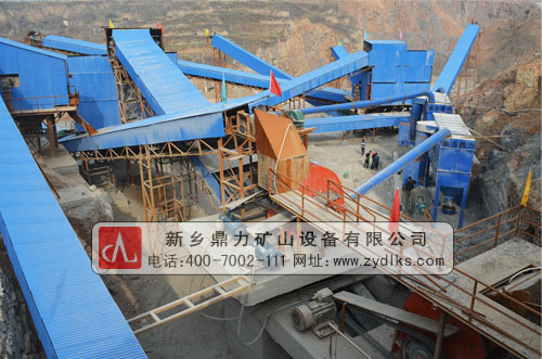 砂石生產線之破碎生產線簡介