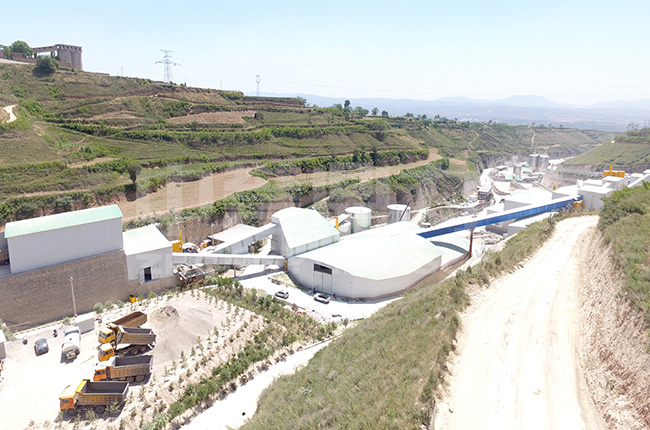 建筑垃圾處理生產(chǎn)線