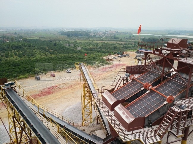 破碎篩分生產線的配置和特點