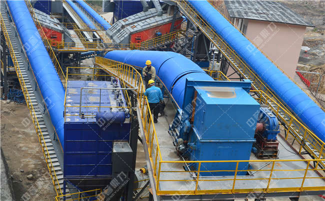 節能環保型砂石生產線比常規砂石生產線節能30%