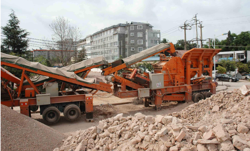 移動式破碎站的優點及使用范圍