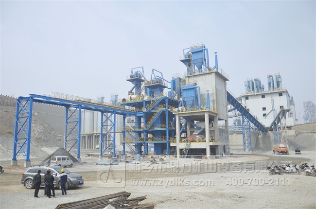 智能干法樓式制砂生產線是未來發展的趨勢