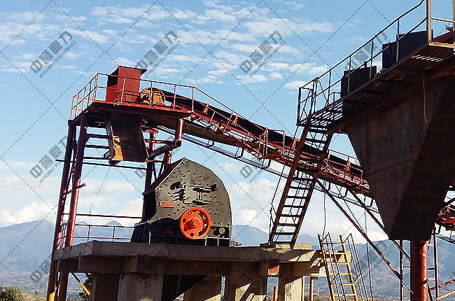 四川時產400噸機制砂生產線配置