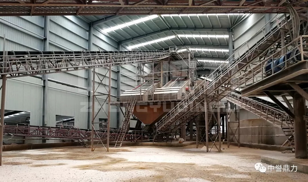 桂林市砂石骨料環(huán)保生產(chǎn)線-時產(chǎn)600-800噸生產(chǎn)線