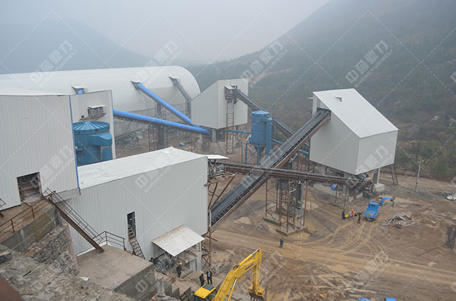 河卵石打砂生產(chǎn)線優(yōu)勢