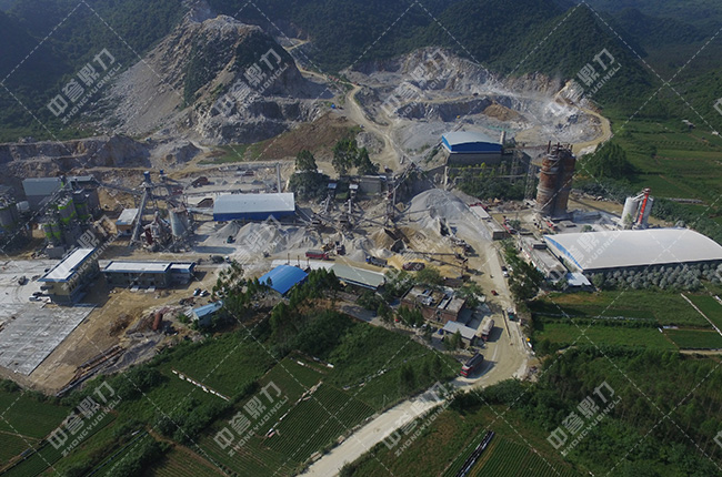 采石場制砂生產線